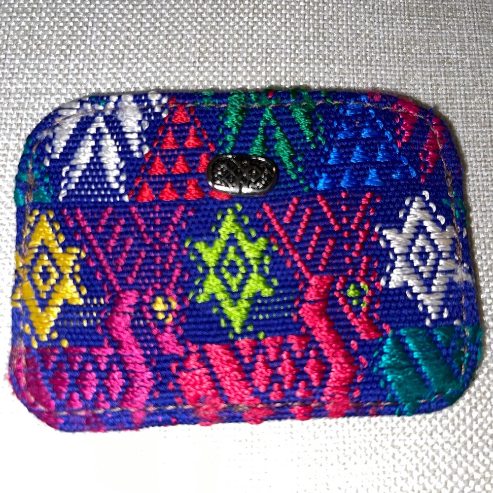 Handmade artesanal card holder